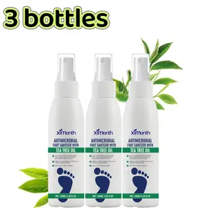 Antifungal Foot Spray with TeaTreeOil 3.38 fl oz (100ml)|ClinicallyTested for Athlete's Foot (Tinea Pedis)StopsItching,Fights Odor&Fungus Long-LastingProtection Gentle shoe freshness Daily shoe deodorizer Tea Tree Oil Foot Exfoliating Spray