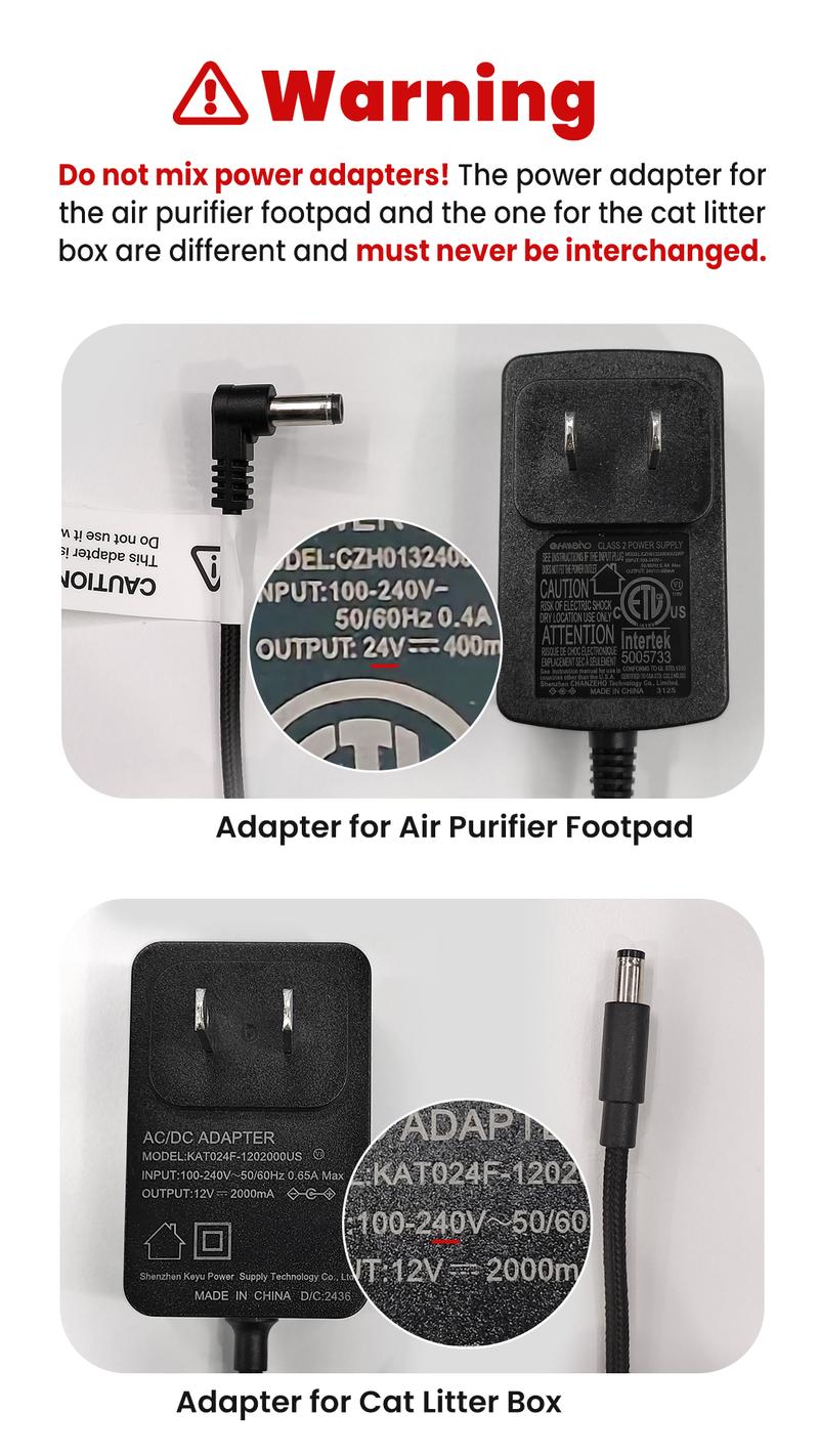 Neakasa AirStep Pet Air Purifier Step,3-Mode Odor, Dust & Pet Hair Control, Air Filter Compatible with M1 Plus / M1 Lite and Most Automatic & Traditional Litter Boxes