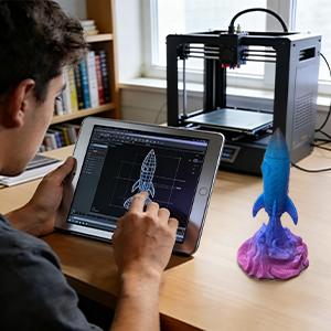 Epelay 4-Color Gradient PLA+ Filament Red Black Blue Purple Color Change Every 8m 1.75mm 3D Printing Filament for Creative Models Epelay 4-Color Gradient PLA+ Filament Red Black Blue Purple Color Change Every 8m 1.75mm 3D Printing Filament for Creative Models