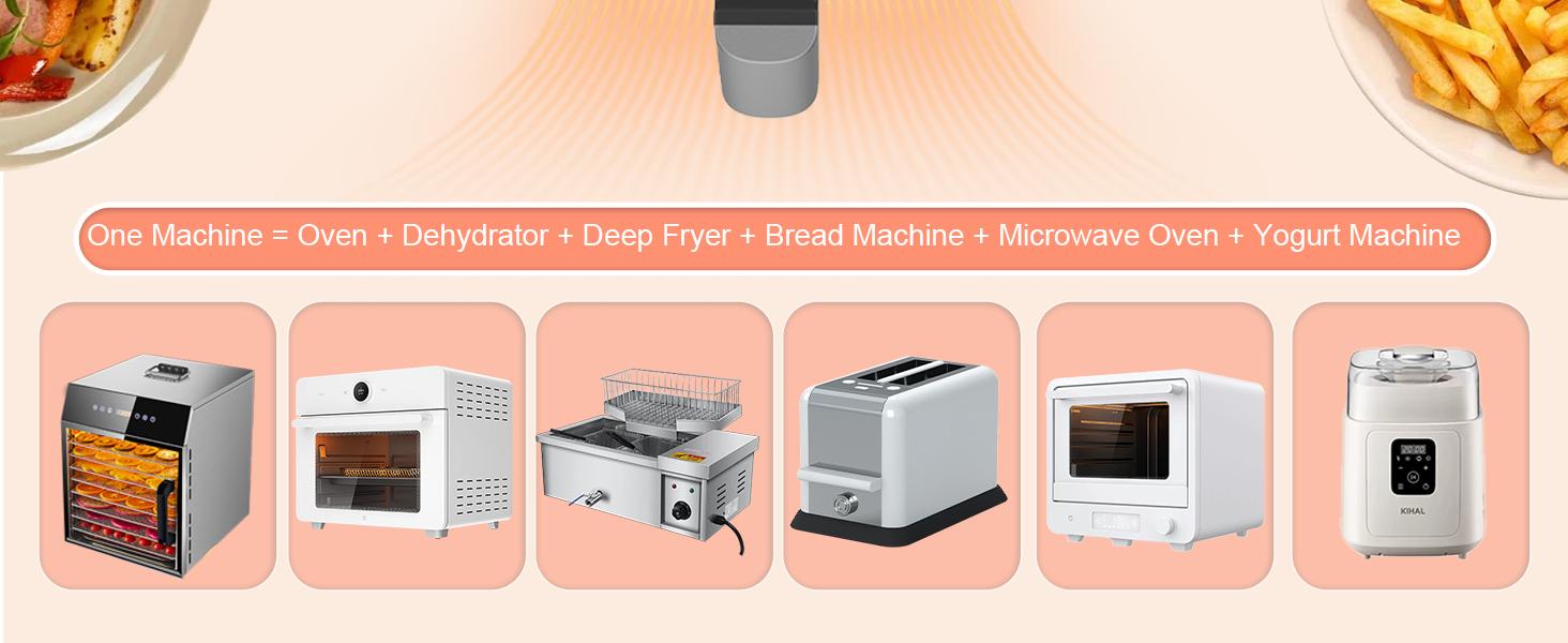 OSTBA 4.5QT Air Fryer with Tempered Glass LED Touch Screen, 6 Presets One-Touch Cooking, Adjustable Temp & Time, Dishwasher Safe Nonstick Basket, Oil-Free Healthy Cooking, 1–4 People OSTBA 4.5QT Air Fryer with Tempered Glass LED Touch Screen, 6 Presets One-Touch Cooking, Adjustable Temp & Time, Dishwasher Safe Nonstick Basket, Oil-Free Healthy Cooking, 1–4 People