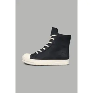Venice High Top Shoe in Black/Cream