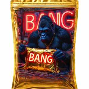 2-Gold 8 Inch Bubble Mailers - Circular Design, Black Color, Non Returnable, Ideal for Efficient Packing and Handling