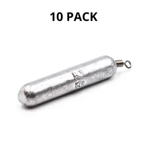 Drop Shot Weights with Swivel – 10 Pack