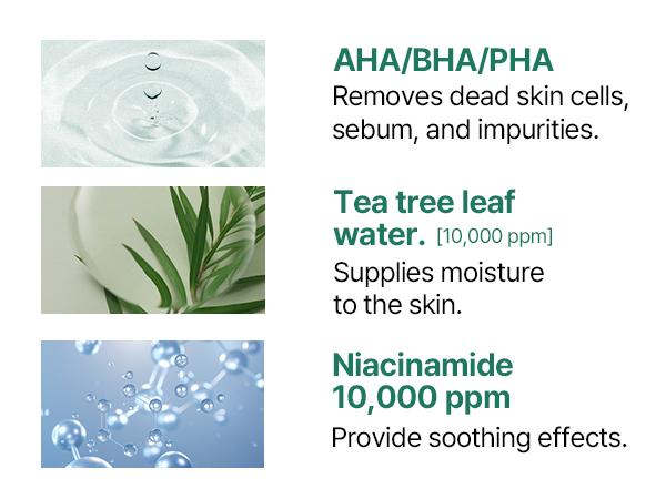 AHA BHA PHA 30 Days Miracle Toner 5.07oz - Mild Exfoliating Salicylic Acid Korean Toner - Gently Removes Dead Skin - Korean Skin Care Trouble Soothing