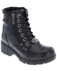 Harley Davidson Women's Inman Hills Moto Boot Round Toe - D83877