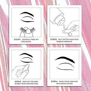 20 Pairs False Eyelashes 3D Faux Mink Lashes Natural Look Wispy Fake Eyelashes ALPHONSE 16-20MM Fluffy Volume Long Thick Lashes Pack 5 Styles Mixed Makeup Cosmetic