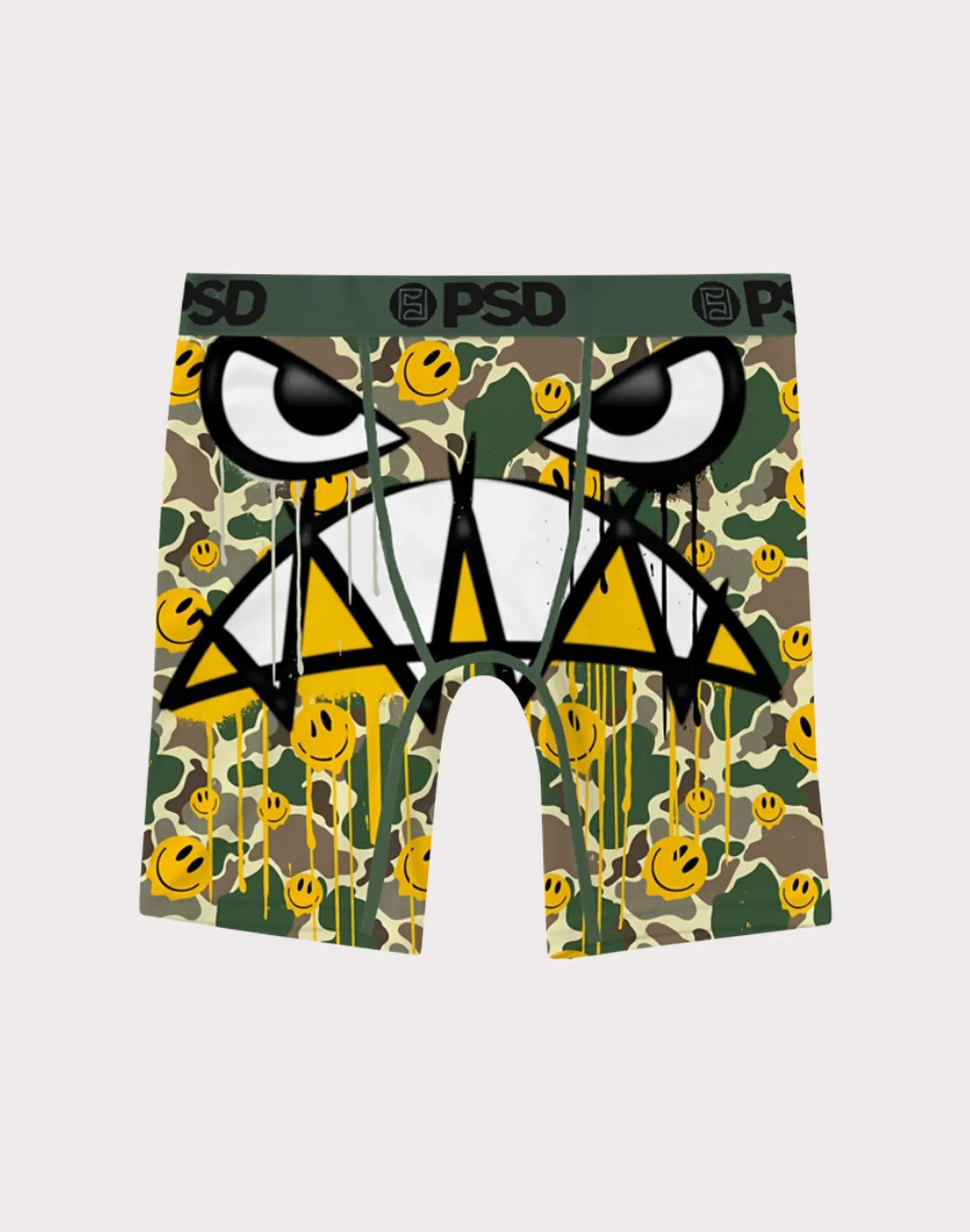Kids Psd Underwear Warface Smile Ops Boxer Briefs Grade-School