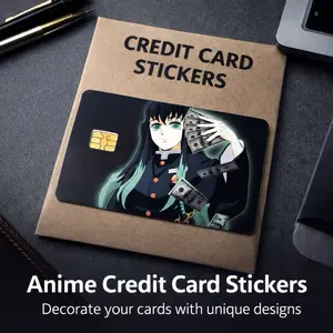 Anime Credit Card Sticker Covers