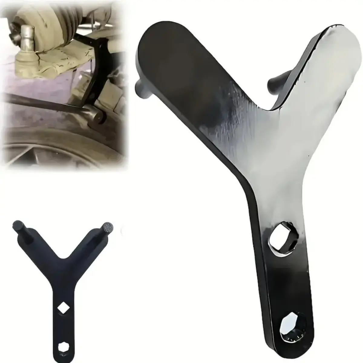 Lower Control Arm Prying Tool ,Control Arm Tool Bushing Removal Tool ，Bushings Tools for Automotive Suspension Systems ，Lower Ball Joint Pryer ，Prying Tool for Use with 1/2' Drive Extension Pry Barr