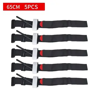 Single-hand tourniquet - Adjustable black emergency tourniquet, quick-release locking, compact, suitable for hiking.