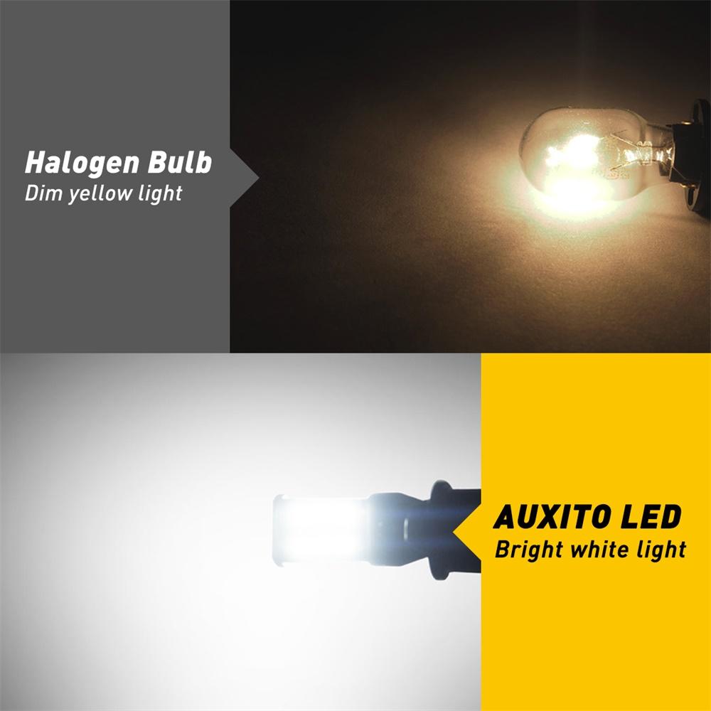 T15 LED Bulbs Reverse Backup Light White W16W 921 912 916 922 6000K 2pcs EOD 15E