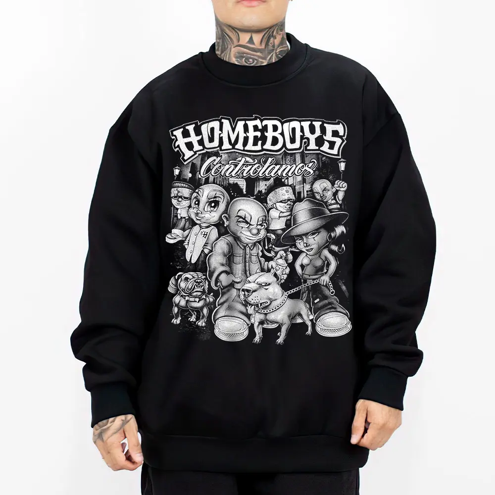 Homeboys Style, Chicano Clothing, Gangster clothes, Hoodies for men, Men's clothing, Streetwear, Graphic tee HB3