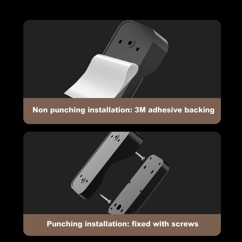 X6 Wireless Doorbell Camera，No WiFi Video Doorbell with Screen , No App, No Monthly Fees,Two-Way Talk, Night Vision，Voice Changing,Rechargeable Smart Visual Doorbell, , Safety Intercom for Privacy, Alarm, Sensor,waterproof,Security Camera Safety Phone