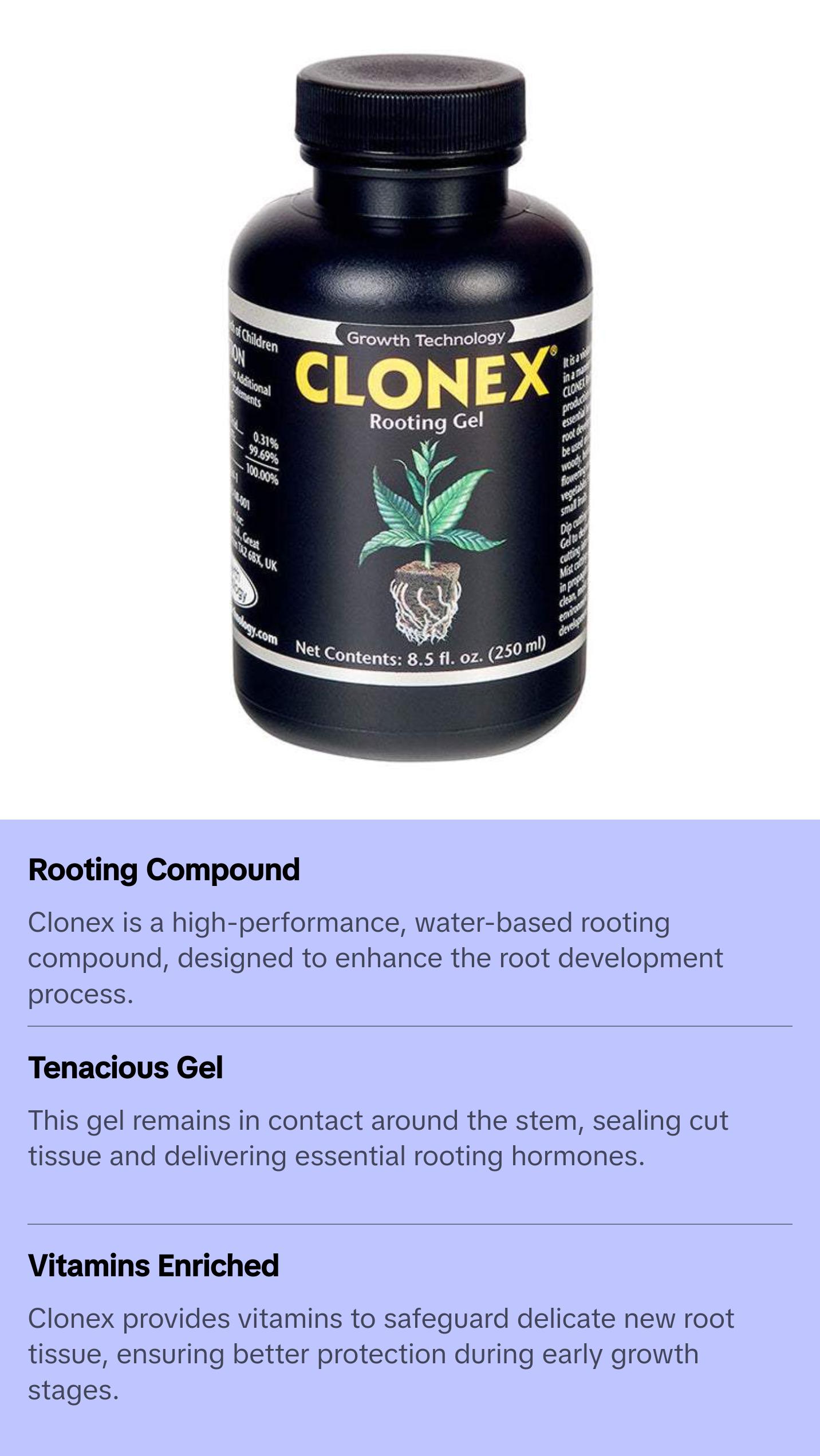 Clonex® Rooting Gel 250ml
