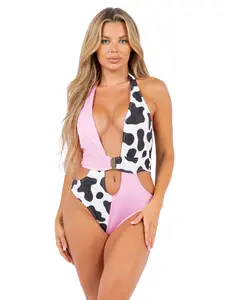 Libby Cut Out Plunge One Piece Swimsuit