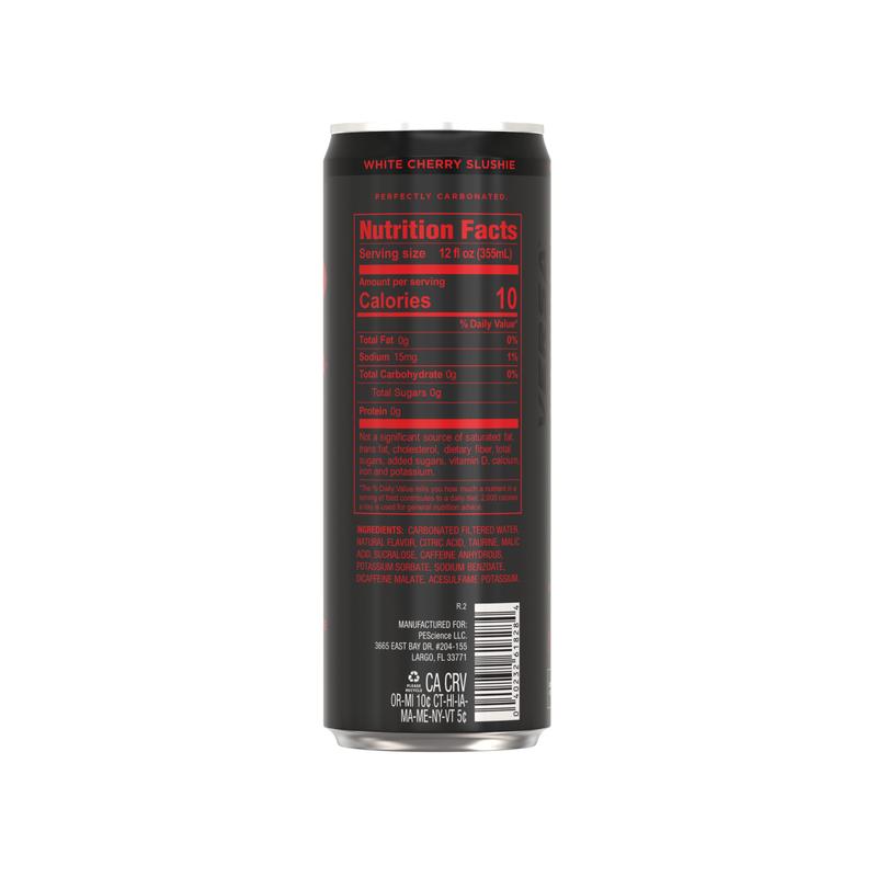 PEScience Versa Energy Drink - 125 mg Caffeine Zero Sugar Carbonated Beverage for Enhanced Energy & Taste Experience - Perfect for Sport Enthusiasts