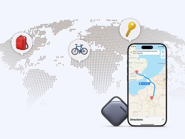 UGREEN Finder Tag Compatible with Apple Offcial Chip (for iOS Only), Anti-lost for Car Key Wallet Luggage Passport with Alarm& Left-Behind Remind Slim Bluetooth Tracker,Gps Signal Protector Smart Tracking ,TikTokShopBlackFriday ,#TikTokShopHolidayHaul UGREEN Finder Tag Compatible with Apple Offcial Chip (for iOS Only), Anti-lost for Car Key Wallet Luggage Passport with Alarm& Left-Behind Remind Slim Bluetooth Tracker,Gps Signal Protector Smart Tracking ,TikTokShopBlackFriday ,#TikTokShopHolidayHaul