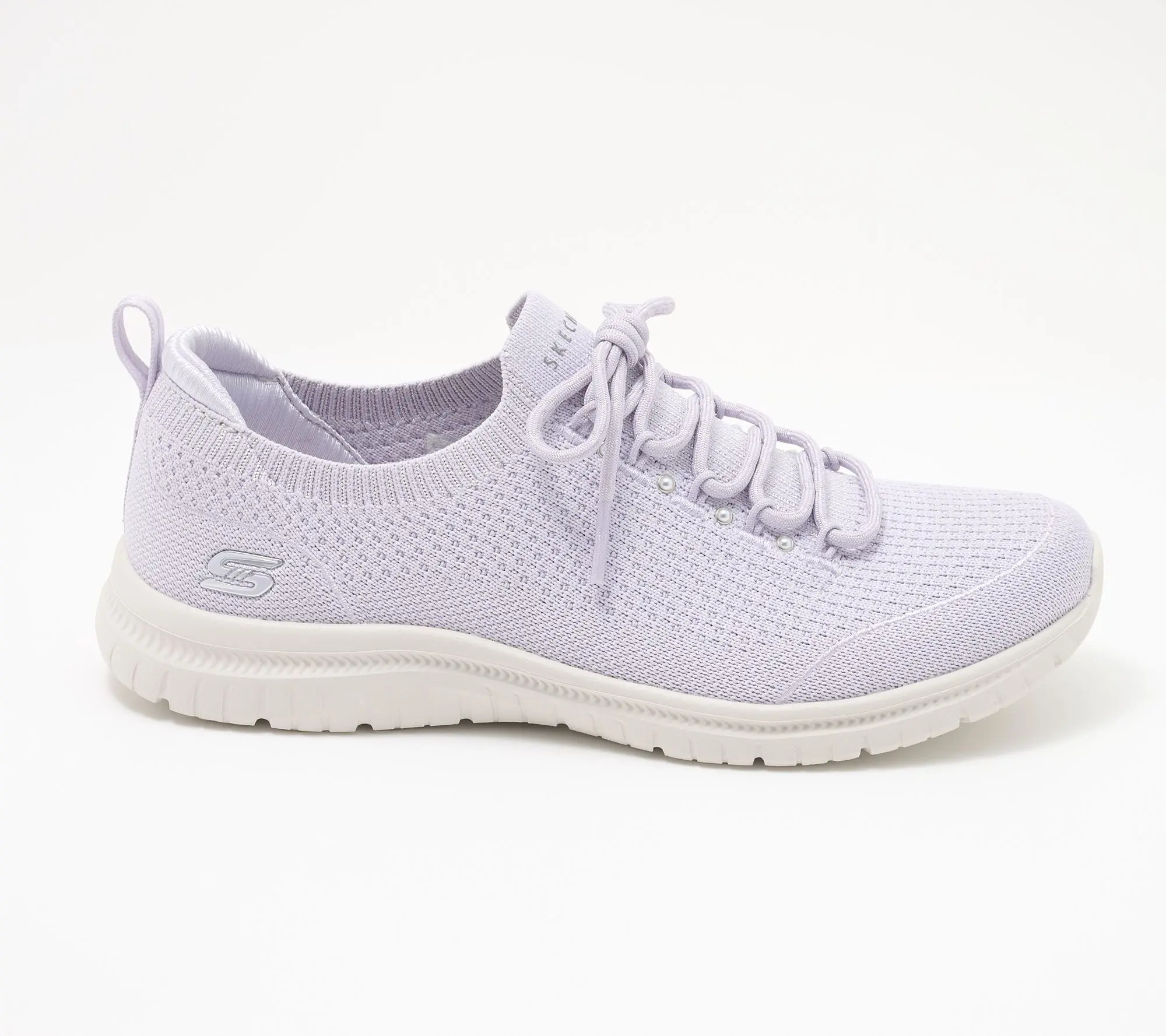 Skechers Virtue Stretch Knit FIxed Lace Sneakers