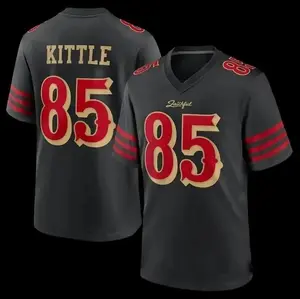 Men's SF #85 George Kittle Black 2025 Rivalries Collection Limited Jersey, 2025 Game Day Football, Jersey Comfortable Game Day Wear - TikTok Shop _ Holiday Sales TikTok Shop