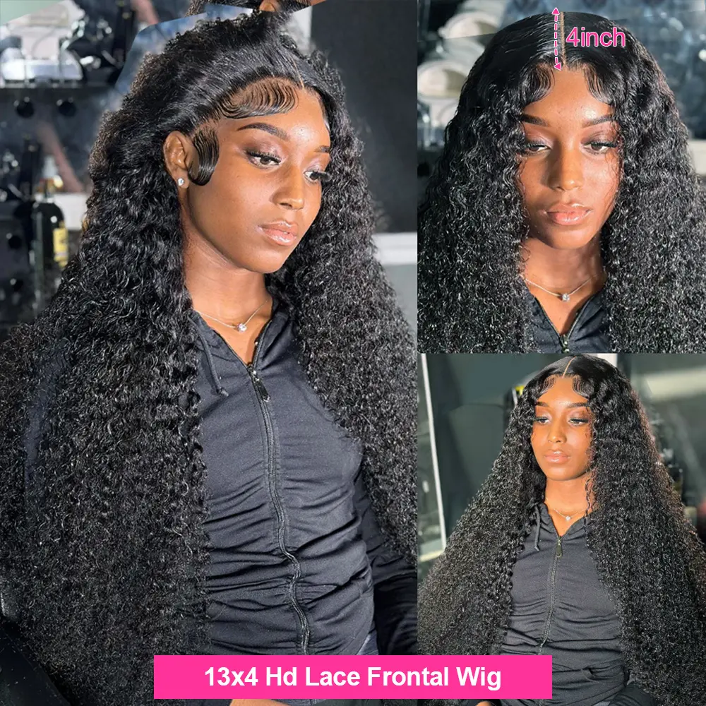 13x4 Lace Front Kinky Curly