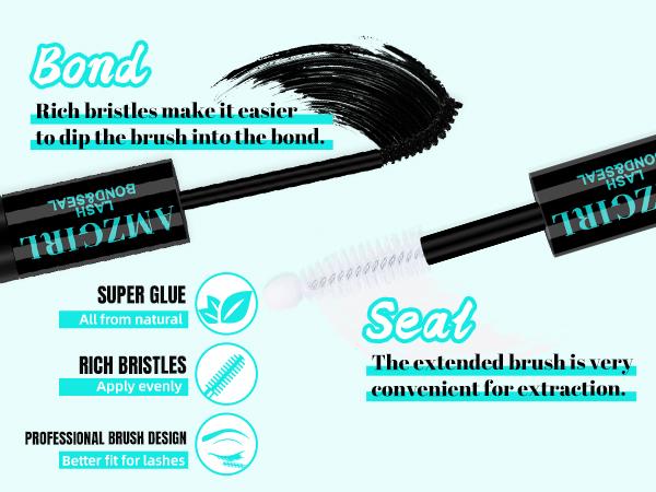 AMZGIRL LASH 320 Clusters DIY Cluster Lash Extension Kit 30D+40D 60D+80D Eyelashes Waterproof Bond and Seal DIY Lash Extensions Lash Clusters Waterproof Lash Clusters Kit  Makeup Cosmetic