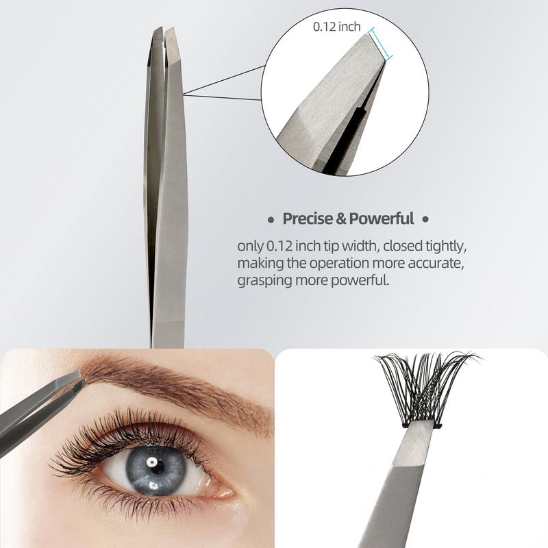 AMZGIRL LASH 84PCS Diy Lash Extension Kit Prism Eyelashes Makeup Cosmetic