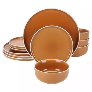 Terracotta Stoneware 12-pc. Dinnerware Set