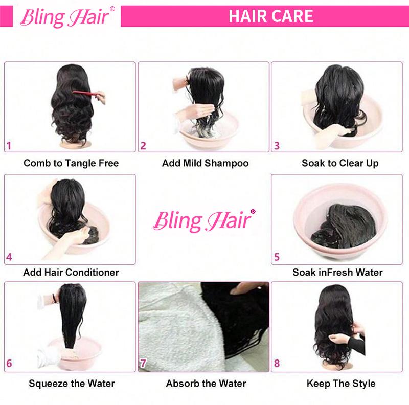 Bling Hair 13x6 13x4 Deep Wave Lace Front Glueless Wigs Human Hair 180% Density Deep Wave Frontal Wigs Human Hair HD Lace 38 Inch Curly Wigs for Black Women Pre Plucked with Baby Hair Curly Lace Front Wig TikTokShopHolidayHaul