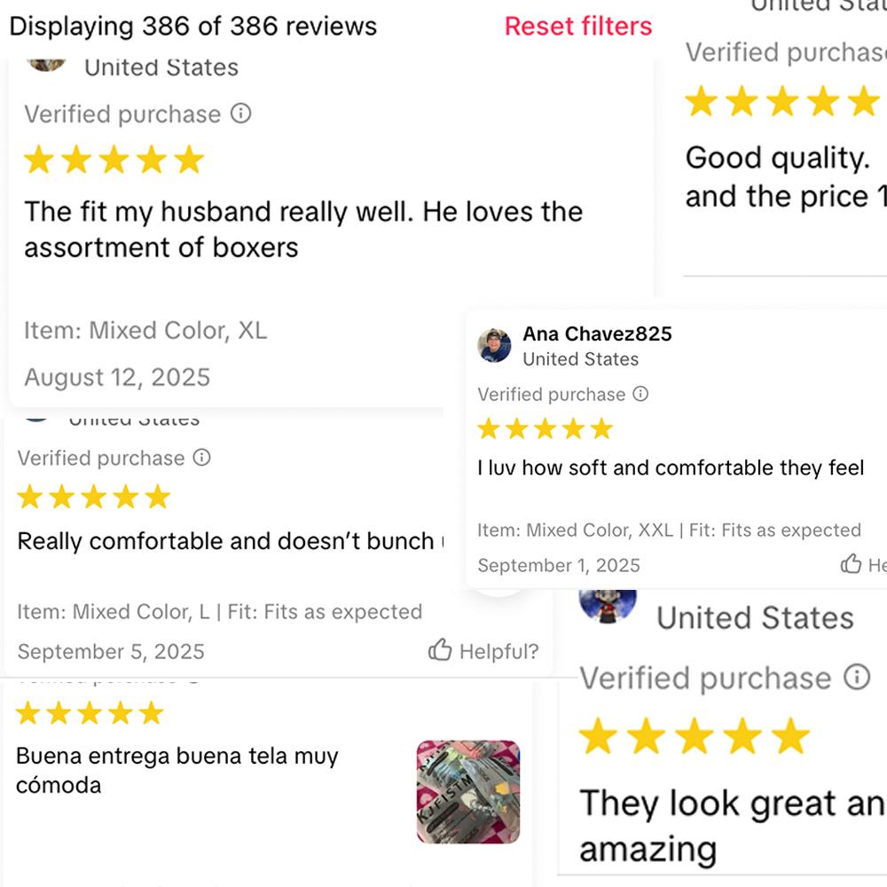 KJFISTMU 16-piece men's boxer briefs set, graffiti print, stylish underwear, comfortable, soft, and breathable. Cloud-like soft touch, silky fit, suitable for sports and workouts, wearable in all seasons. Men's apparel. Fabric for men's clothing.