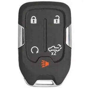 5 Button Remote Keyless Entry Smart Key Replacement for Chevrolet Silverado 2019 - 2020 FCC ID: HYQ1EA IC: 1551A-1EA PN: 13508398, 13529632