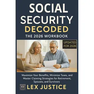 Social Security Decoded The 2026 Workbook Updated for 2028: Maximize Your Benefits, Minimize Taxes, and Master Claiming Strategies for Retirement, Spouses, and Survivors Paperback – August 12, 2025