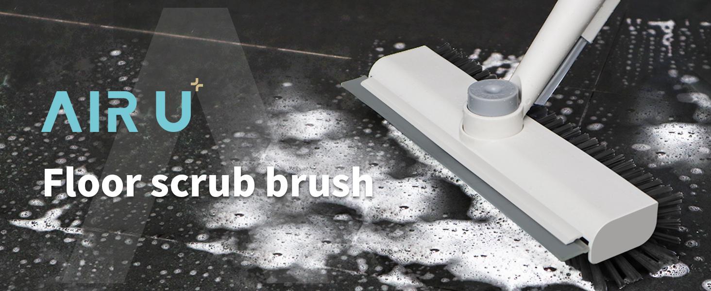 Floor Scrub Brush with Long Handle, cleaning brush,3 in 1 Scrape and Heavy-Duty Stiff Bristle Scrubber Brush for Cleaning Shower Bathroom, Patio, Garage, Kitchen, Wall and Deck,Christmas Gifts Floor Scrub Brush with Long Handle, cleaning brush,3 in 1 Scrape and Heavy-Duty Stiff Bristle Scrubber Brush for Cleaning Shower Bathroom, Patio, Garage, Kitchen, Wall and Deck,Christmas Gifts