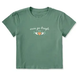 Women's Erin Go Bragh Claddagh Crusher-LITE Shrunken Tee