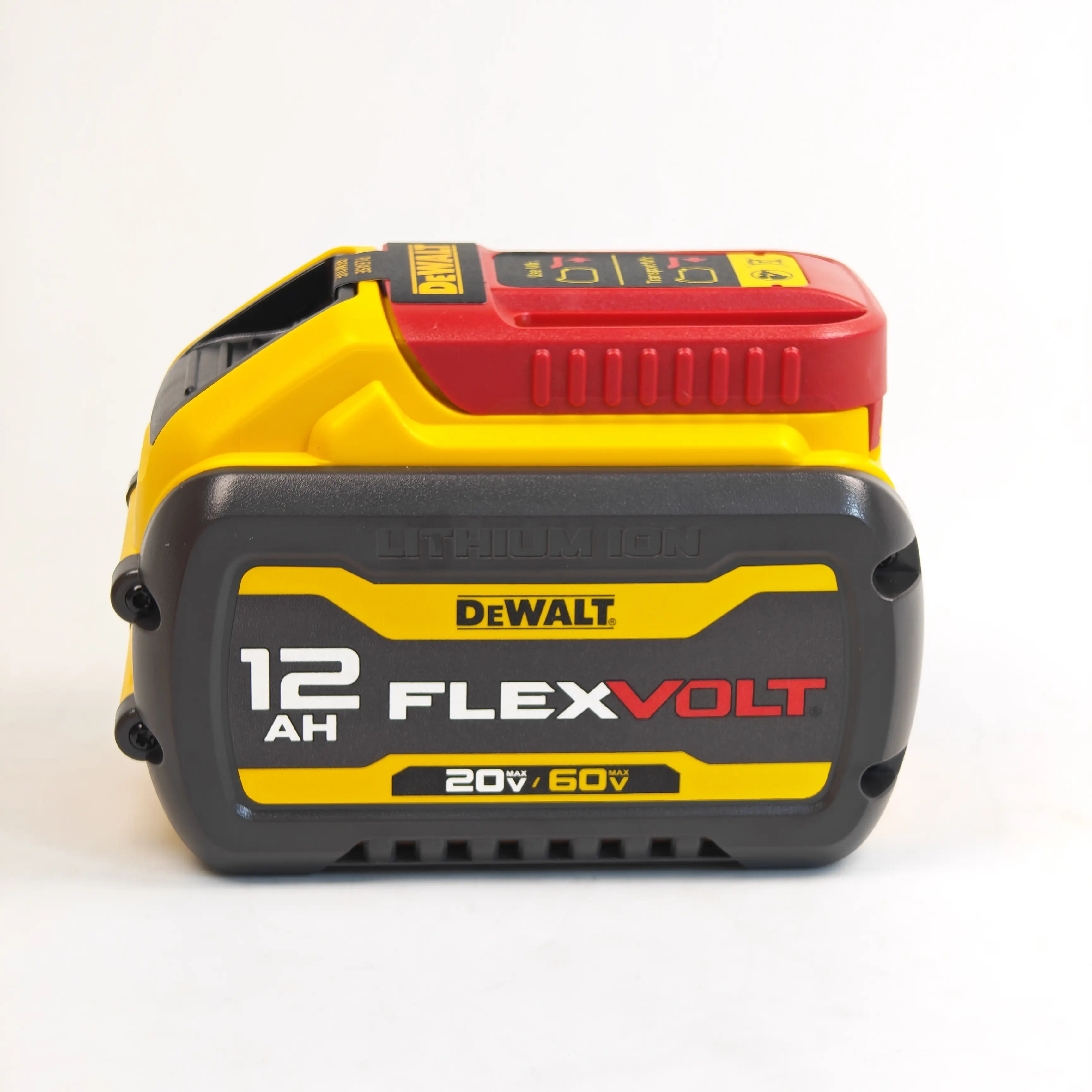 DEWALT FLEXVOLT DCB612 Lithium-Ion Rechargeable Lithium Replacement Batteries - 12.0Ah, 240Wh, Auto Switch, 20V MAX/60V MAX Compatibility, Long Runtime, Fuel Gauge for Cordless Power Tools, Rechargeable Battery