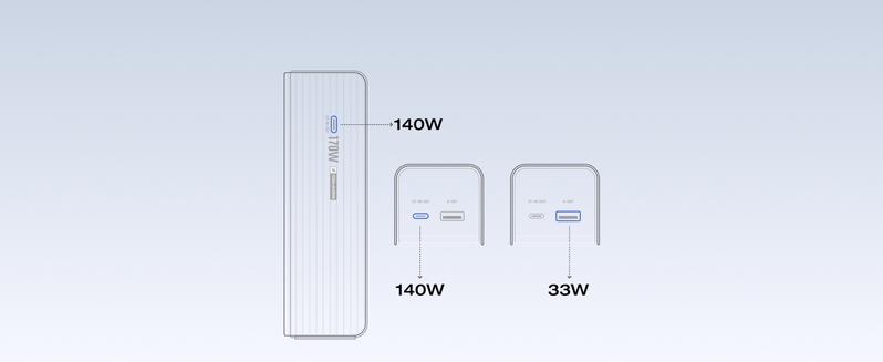 【Exclusive TikTok Gift】ECOFLOW Rapid Power Bank 25,000mAh, 170W Portable Charger with Dual 140W USB-C Ports for Multi-Device Charging, Smart TFT Screen, Compatible with iPhone Series, Samsung, Laptop and More (Green)  Smartphone