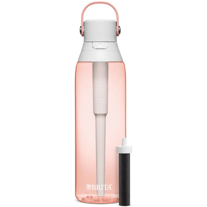 Brita Premium Filtering Water Bottle - Hard Sided Plastic, 26oz