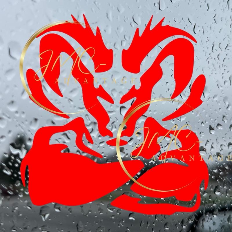 Dodge Ram Huge Decal-Dirty Diesel-Ram 1500 2500 3500 - Cummins Diesel Truck decal - Multiple Colors