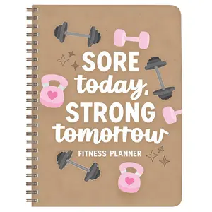 Workout Journal for Women - Undated Fitness Log, Exercise Planner & Weight Loss Tracker, Health & Fitness Journal 2026