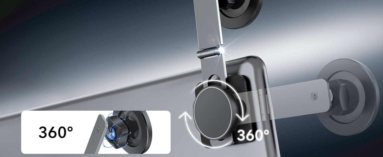 ESR for MagSafe Car Mount, Car Phone Holder, Tesla Touchscreen Car Mount, Magnetic Phone Holder for Car, for iPhone 17/16/16e/15/14/13/12, S25, Pixel 10, Charging Not Supported(2 Metal Rings Included) ESR for MagSafe Car Mount, Car Phone Holder, Tesla Touchscreen Car Mount, Magnetic Phone Holder for Car, for iPhone 17/16/16e/15/14/13/12, S25, Pixel 10, Charging Not Supported(2 Metal Rings Included)