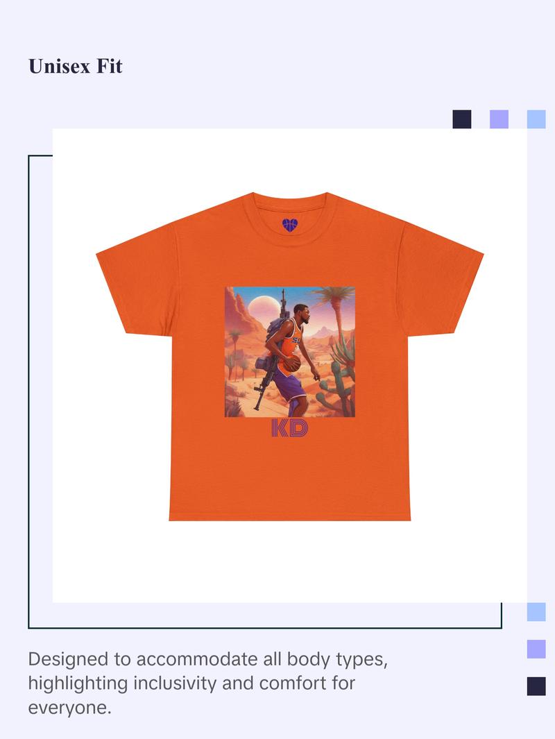 🏀🎯🔥Phoenix Suns KD SNIPER DURANT Unisex Heavy Cotton Tee🏀🎯🔥