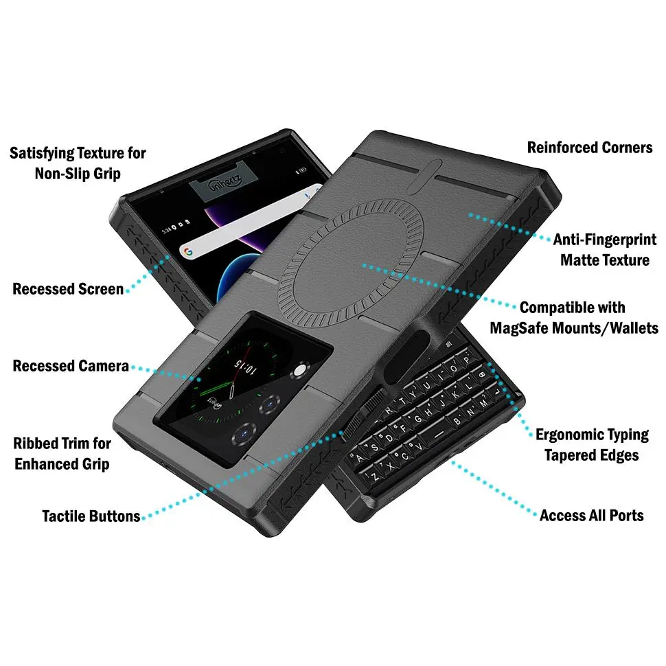 Nakedcellphone Flex Series for Unihertz Titan 2 Phone Case