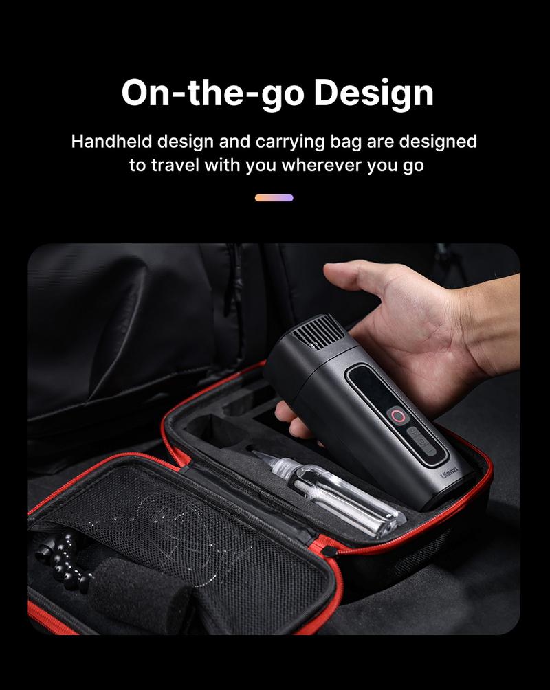 Ulanzi FM01 FILMOG Ace Fog Machine, Portable Smoke Machine with Remote Control Hand-held Fogger for Photography, Outdoor Events, Parties, Stage Effects, Halloween, Disinfection or Weddings