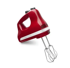 Ultra Power Hand Mixer 5-Speed Compact Lightweight Design with Lockable Swivel Cord Ejector Button & Stainless Steel Beaters for Everyday Mixing Needs