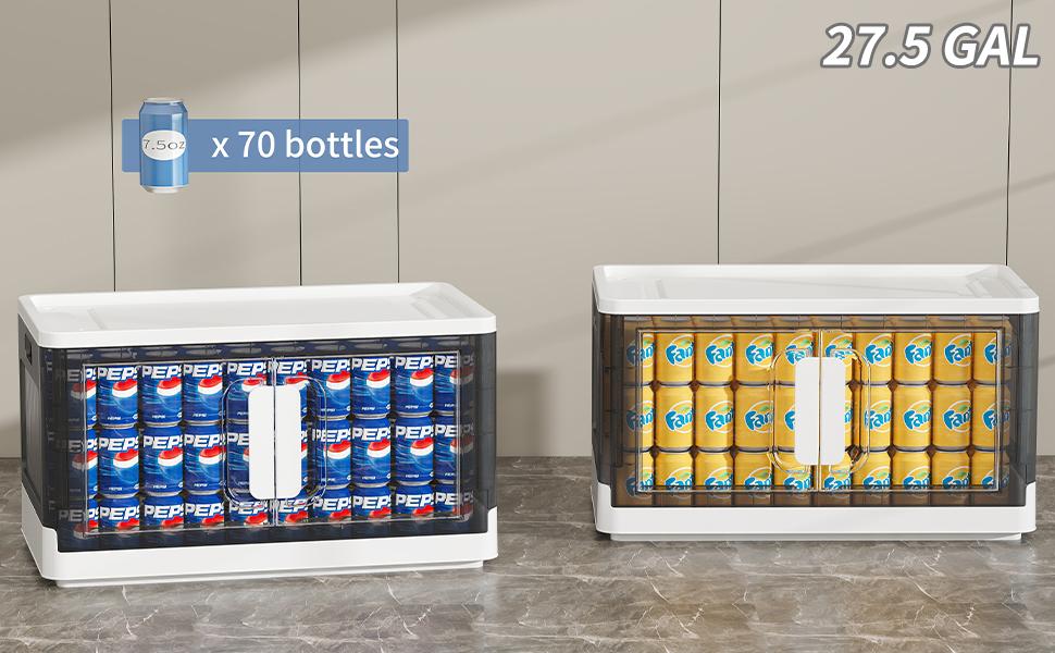 【Clearance】KHNR 600 Qt Stackable Storage Bins with 5 Lid, 5Pack Closet Organizers&Storage Drawer, Folding Storage Boxes, Plastic Storage Cabinet for Clothes Organization, White/BlackLaundry Room,Dorm,Office,Kitchen 【Clearance】KHNR 600 Qt Stackable Storage Bins with 5 Lid, 5Pack Closet Organizers&Storage Drawer, Folding Storage Boxes, Plastic Storage Cabinet for Clothes Organization, White/BlackLaundry Room,Dorm,Office,Kitchen