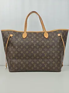 Pre-owned PVC coated canvas Shoulder Bags Louis Vuitton Neverfull GM Monogram Canvas Tote Bag