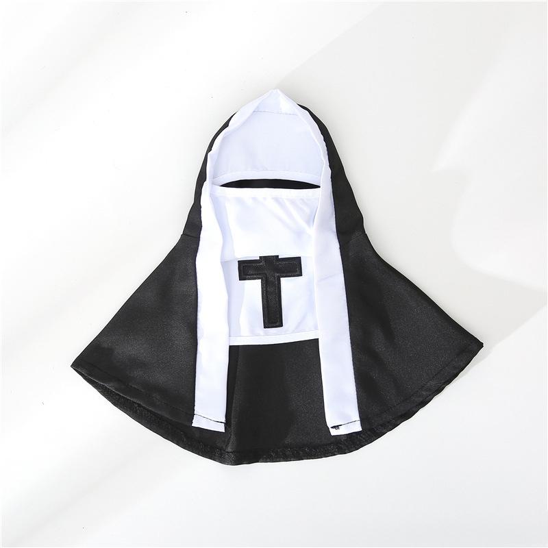 New Year Nun clothes cats and dogs disguise funny COS small and medium pet photo props cat funny costumes