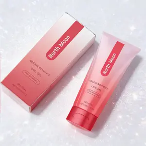 North Moon Pink Strawberry Oral Gel - Gentle Daily Oral Care for Fresh Breath