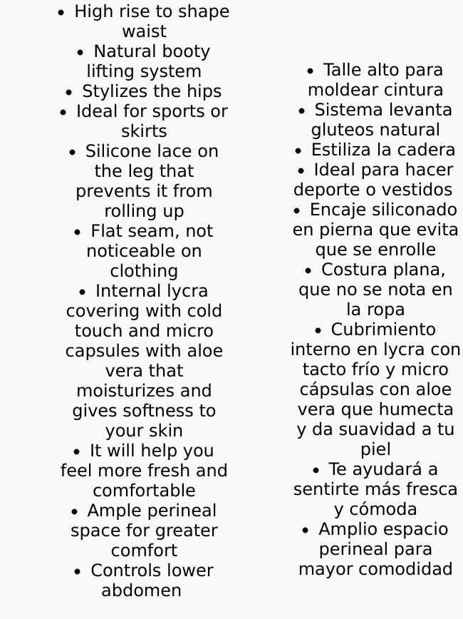 5012 Lifting & Butt Shaper Short Fajas Melibelt