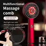 All-in-1 Cordless Electric Hair Massage Comb - 3 Customizable Modes 3-Mode Scalp Care, 360° Kneading Massage, Refreshing ASMR Head Massager, Compact Travel-Friendly Vibrating Device for Essential Oils, Hands-Free Scalp Rub