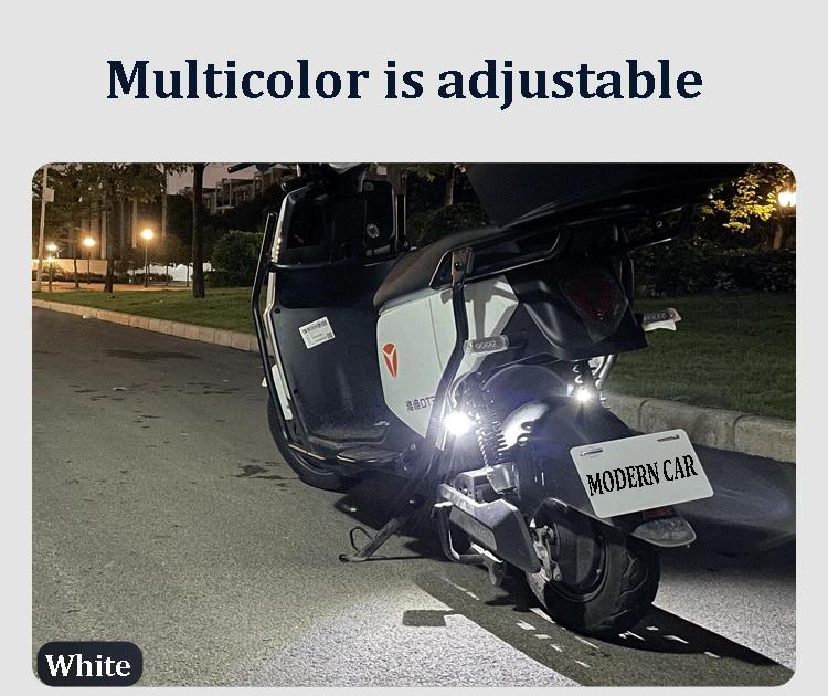 Wireless LED Strobe Lights RGB USB Charge IP65 Waterproof Anti-Collision for Car Motorcycle Drone & RC Aircraft Bike